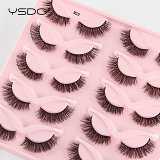 Set 10 Cặp Lông Mi Giả 3D Tự Nhiên