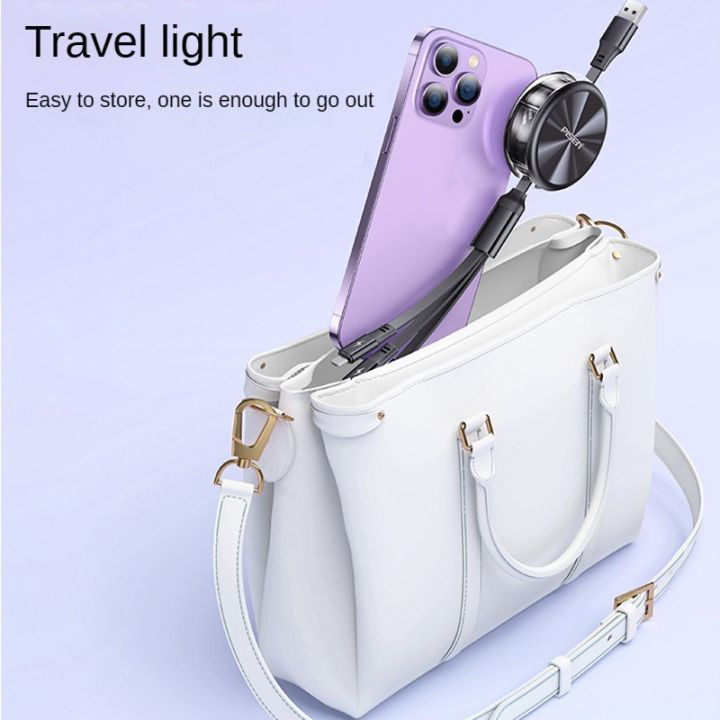 Bộ Sạc Nhanh 3 Trong 1 Pisen 6A / 3.5A Cho i14 13 Pro Max