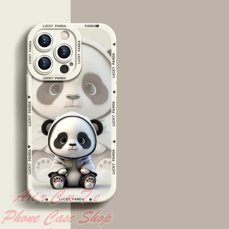 Ốp lưng Samsung J8 J7 Pro Prime 2017 J6 J4 Plus 2018 S21 S20 FE 5G SamsungJ8 SamsungJ7 SamsungJ6 SamsungJ4 SamsungS21 SamsungS20 Big Eye Camera Cute Panda Soft Case