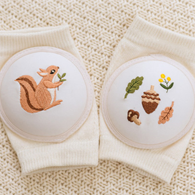 Babyfair. Tất chống trượt đầu gối / miếng lót đầu gối cho bé tập bò bảo vệ đầu gối cho bé 1‑8 Tuổi
