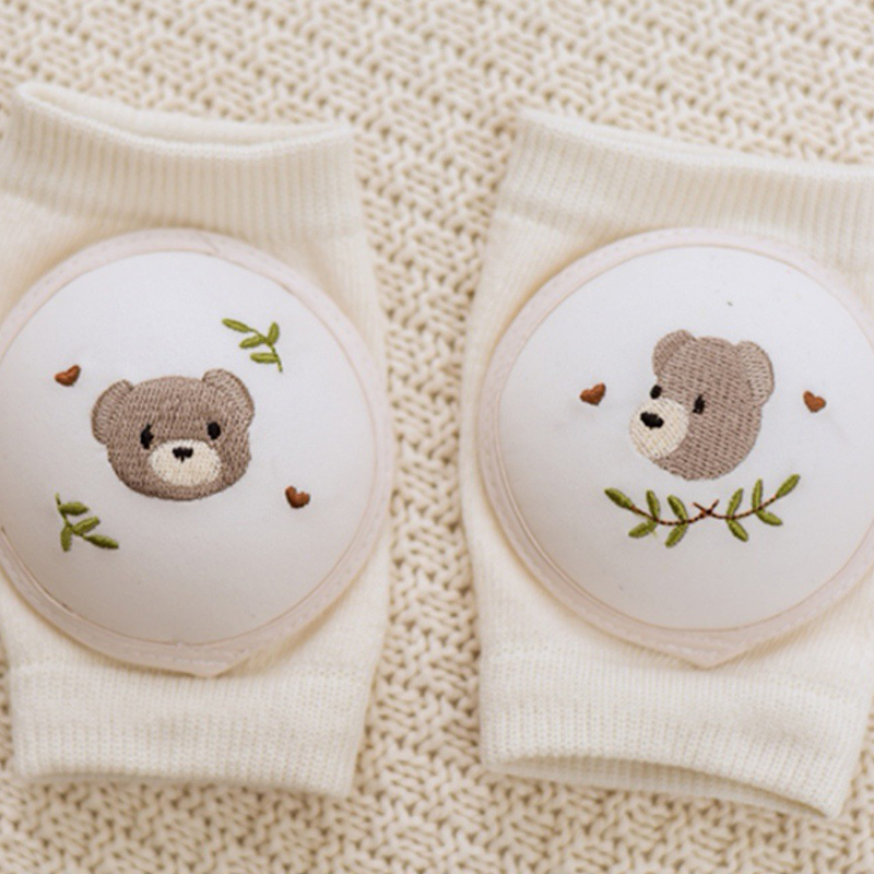 Babyfair. Tất chống trượt đầu gối / miếng lót đầu gối cho bé tập bò bảo vệ đầu gối cho bé 1‑8 Tuổi