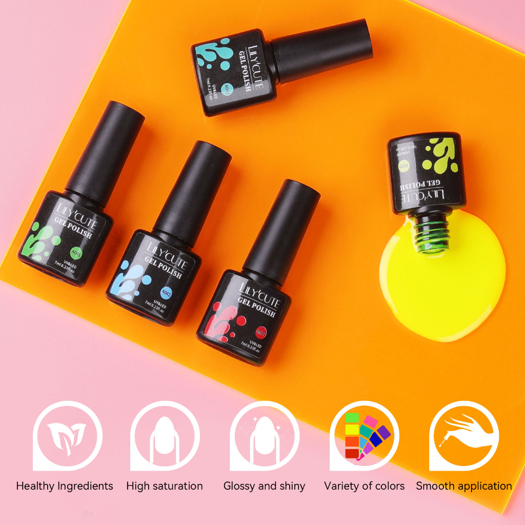 Bộ 12 Lọ Gel Sơn Móng Tay 7ml Màu Macaron Xinh Xắn