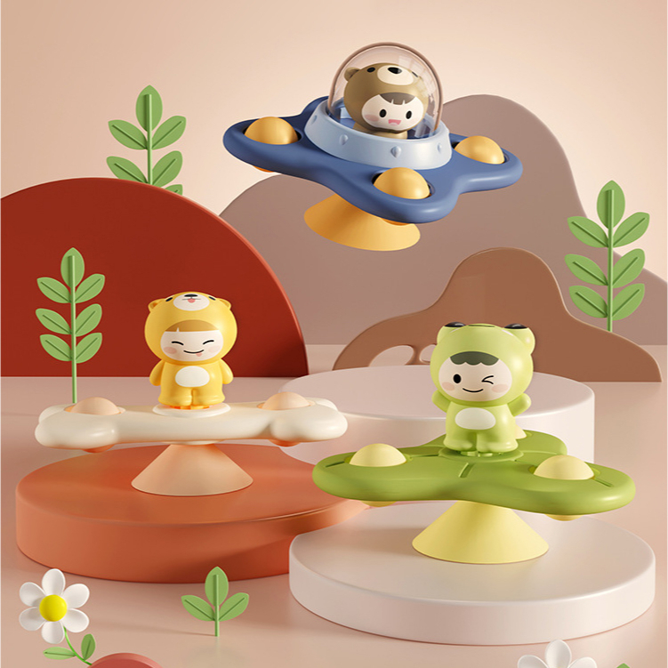 Set 3 Con Quay Đồ Chơi Fidget Spinner KiểU DáNg HoạT HìNh Dễ Thương Cho Bé