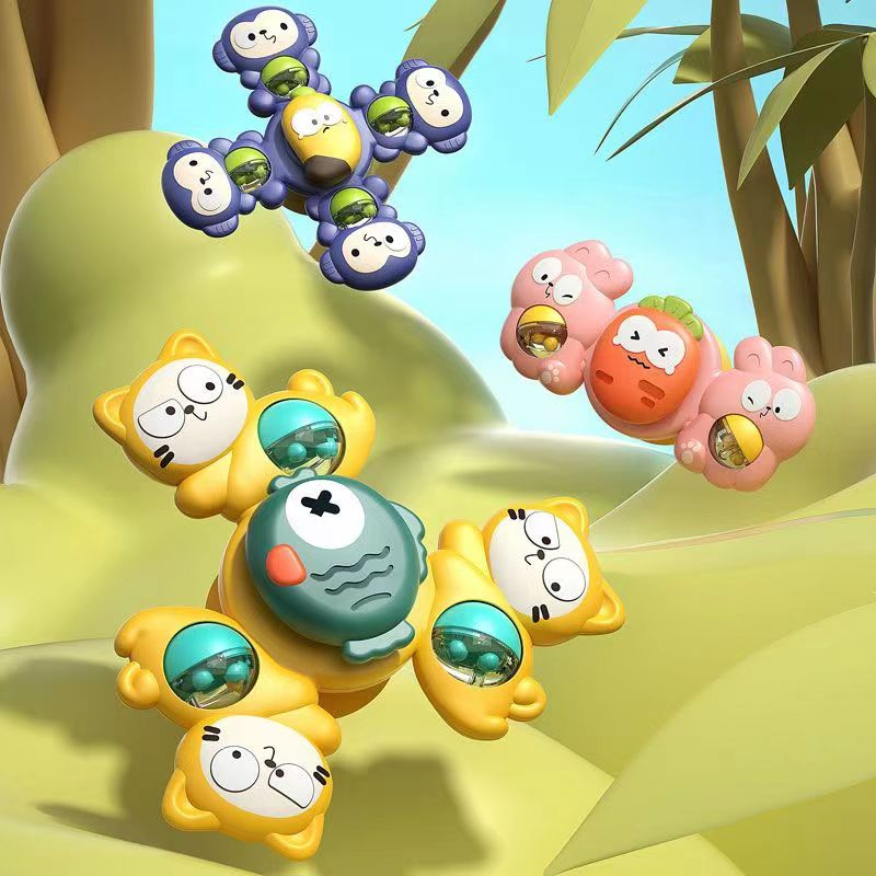 Set 3 Con Quay Đồ Chơi Fidget Spinner KiểU DáNg HoạT HìNh Dễ Thương Cho Bé