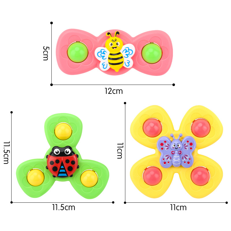 Set 3 Con Quay Đồ Chơi Fidget Spinner KiểU DáNg HoạT HìNh Dễ Thương Cho Bé