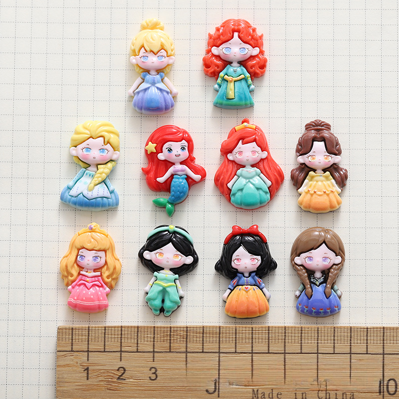Miếng Dán Trang Trí Điện Thoại Hình Công Chúa Disney diy