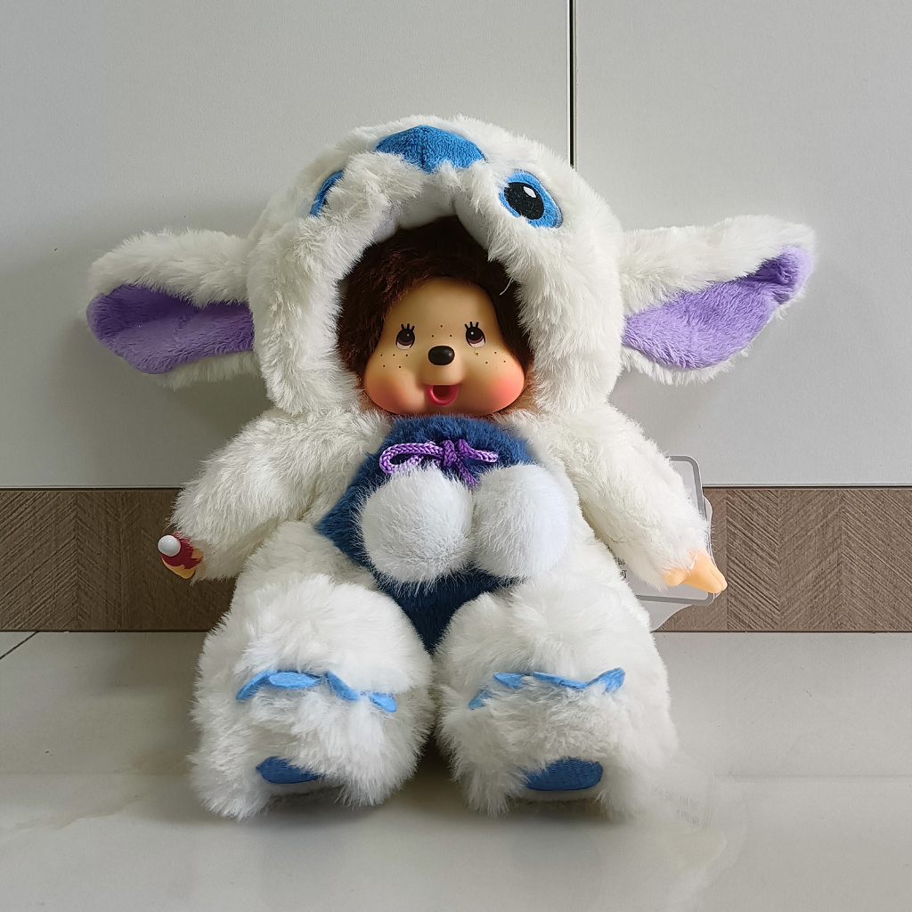 Thú Nhồi Bông Gấu bông Monchichi  Gấu bông Stitch 20CM WHYME