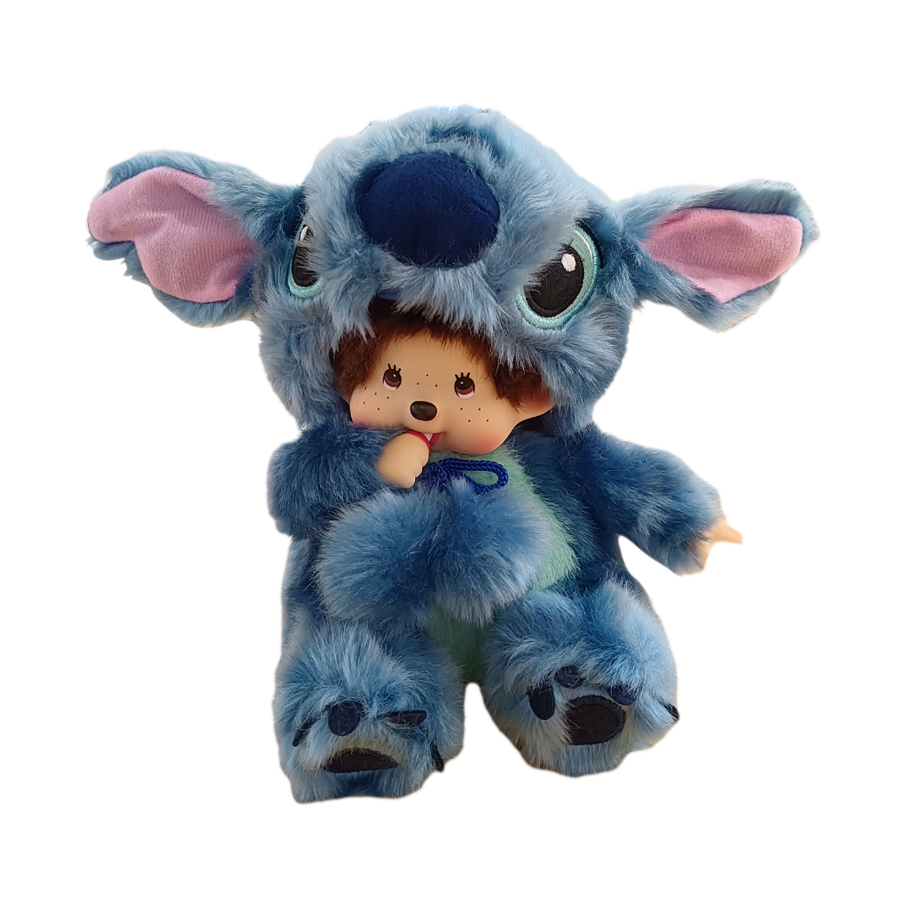 Thú Nhồi Bông Gấu bông Monchichi  Gấu bông Stitch 20CM WHYME