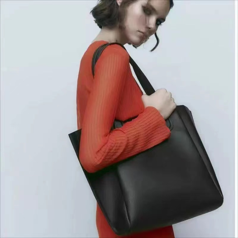 Túi Xách Zara Cỡ Lớn Thiết Kế Đơn Giản Dễ Phối Đồ Thời Trang Cho Nữ
