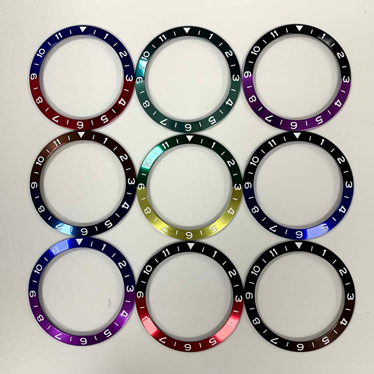 Khung Bezel 38MM Thay Thế Chống Trượt Nhiều Màu Sắc Cho Bezel GMT1-11