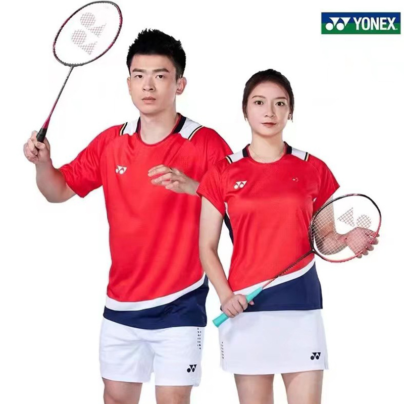 Áo Thun Cầu Lông Yonex Tay Ngắn Mau Khô Cho Nam Và Nữ
