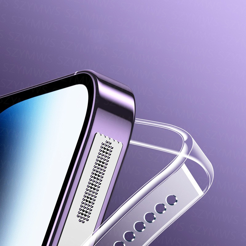 Bộ 2 Miếng Dán Chống Bụi Cho Loa iphone 15 14 13 12 pro max