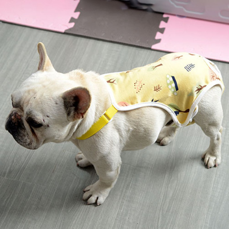 Quần Vệ Sinh Bằng Cotton Có Dây Đeo Tùy Chỉnh Cho Thú Cưng Chó Bull