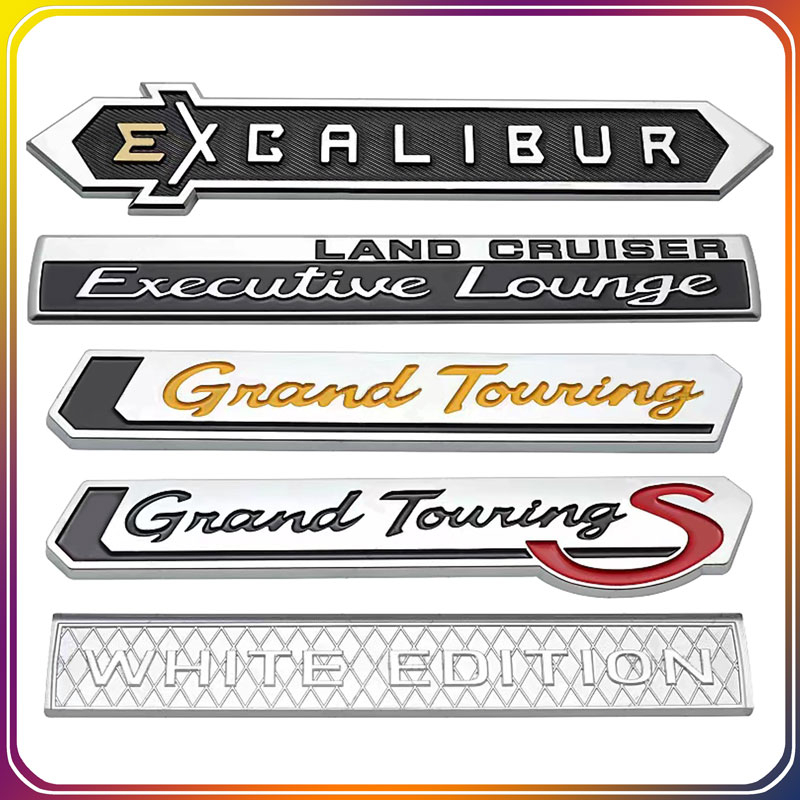Miếng Dán Trang Trí Thân Xe Hơi In Chữ Auris Corolla Land Cruiser FJ Grand Touring Phong Cách Thể Thao Cho Toyota Auris Corolla Land Cruiser FJ Grand Touring