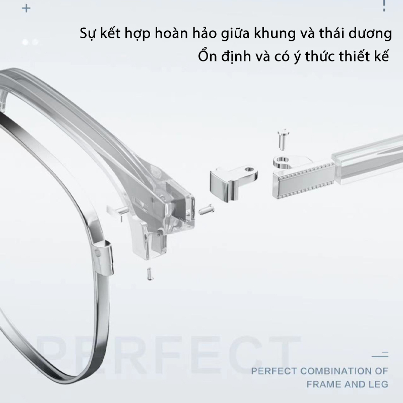 Kính Mát Nửa Gọng Chống Bức Xạ Thời Trang Cho Nam Nữ