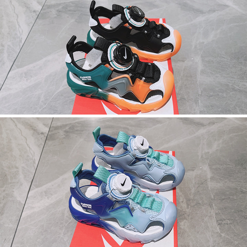 Giày Sandal nike NK 317 Co Giãn Thoáng Mát Cá Tính Cho Bé Trai Gái