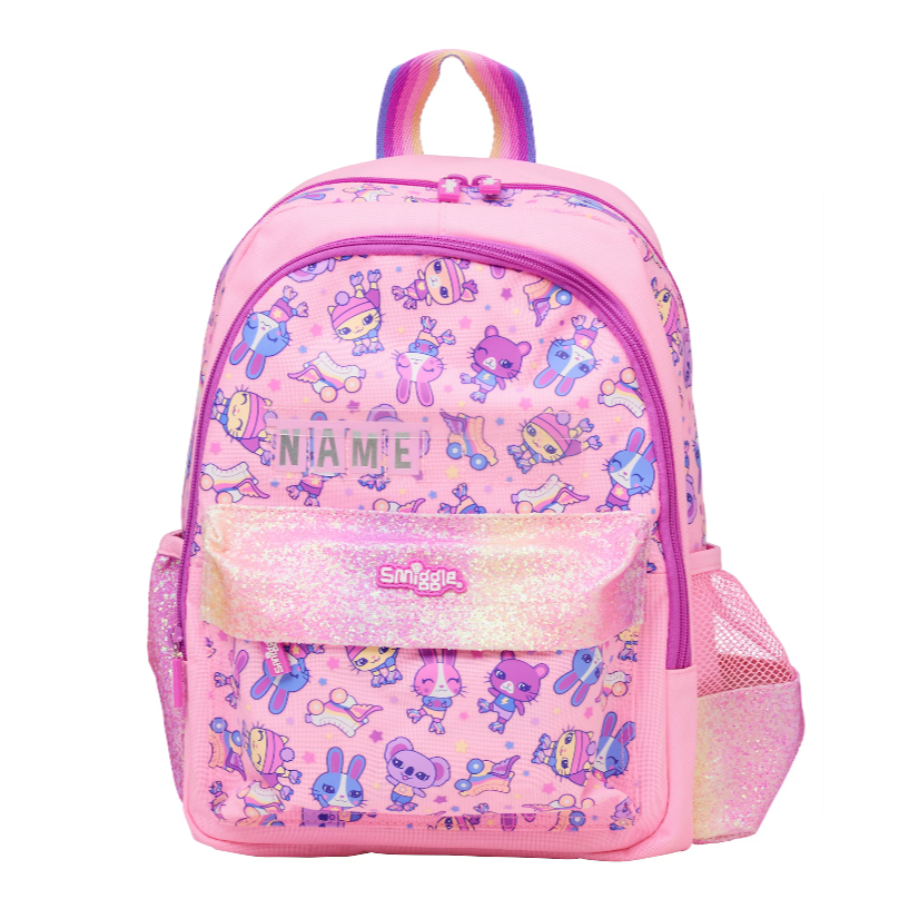Ba Lô Đeo Vai 14 inch In Hình Thỏ Movin 'Junior Cá Tính