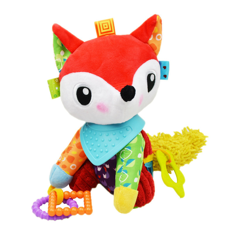 Đồ Chơi Treo Xe Đẩy Em Bé Bằng Vải Cotton Mềm Mại Đa Năng