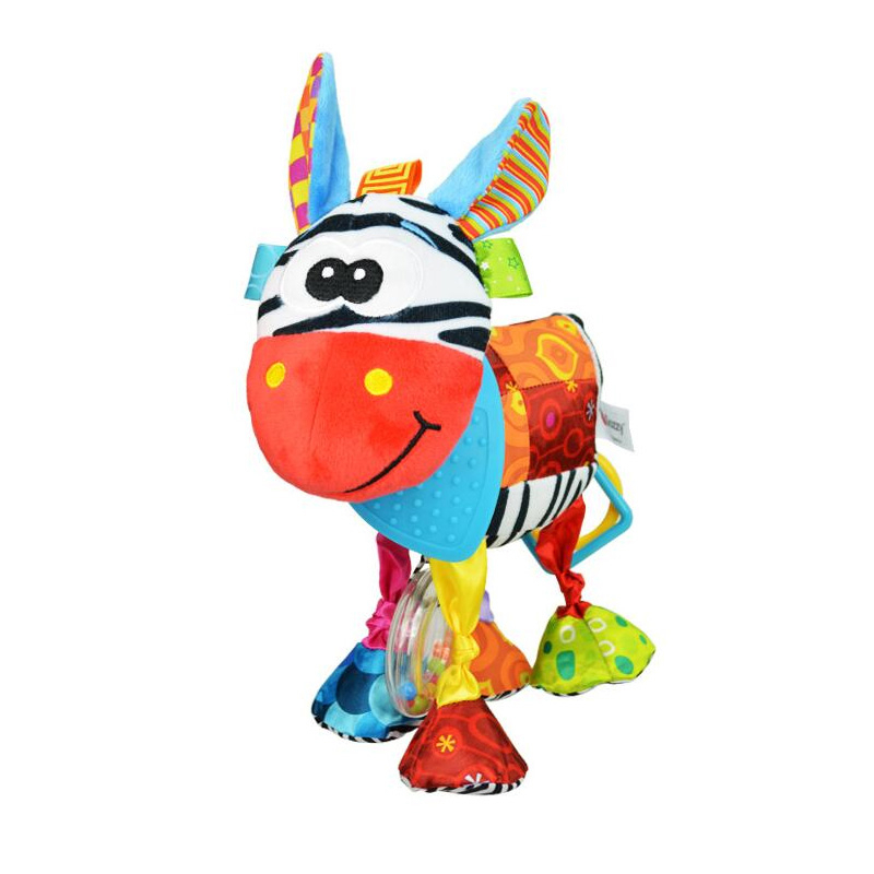 Đồ Chơi Treo Xe Đẩy Em Bé Bằng Vải Cotton Mềm Mại Đa Năng