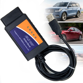 Bộ thiết bị quét chẩn đoán lỗi xe hơi elm327 usb v1.5 obd2 cho ford forscan ch340+25k80 chip hs can / ms can