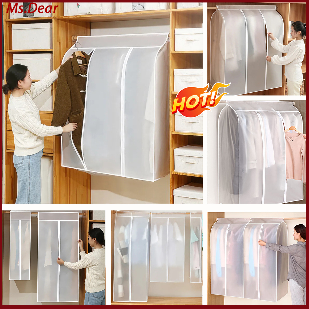 【Dày dặn】Túi bọc bảo vệ quần áo chống bụi chống thấm nước tiện dụng