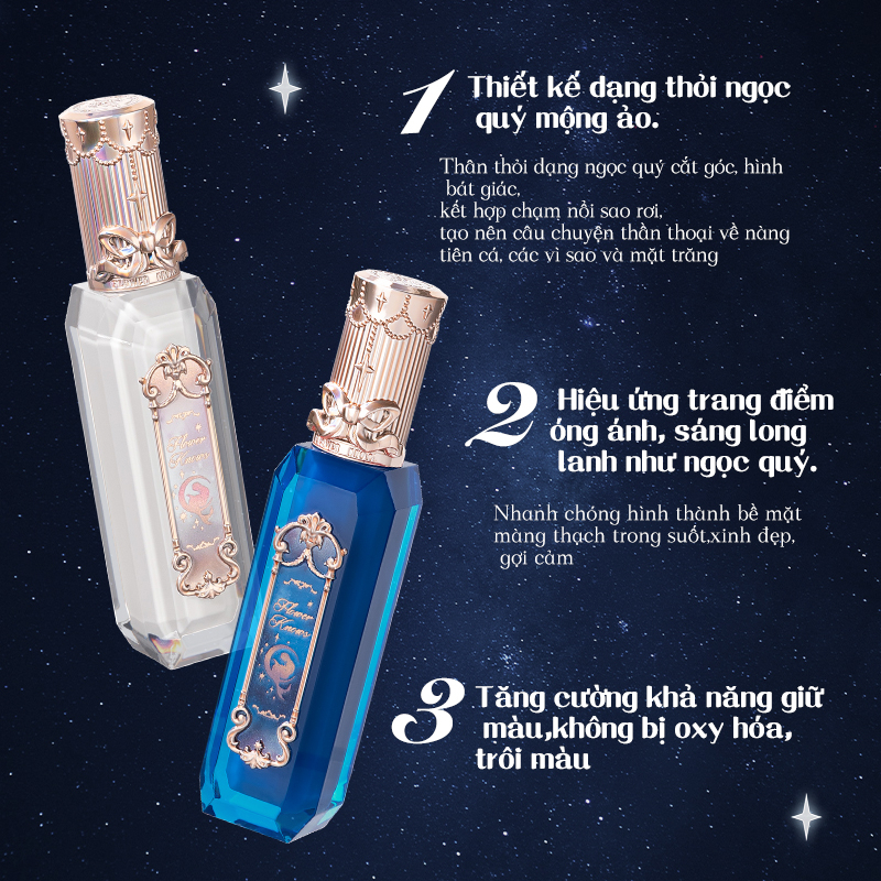 Son Bóng Dạng Lỏng 3.5ml Dòng Nàng Tiên Cá Flower Knows Moonlight