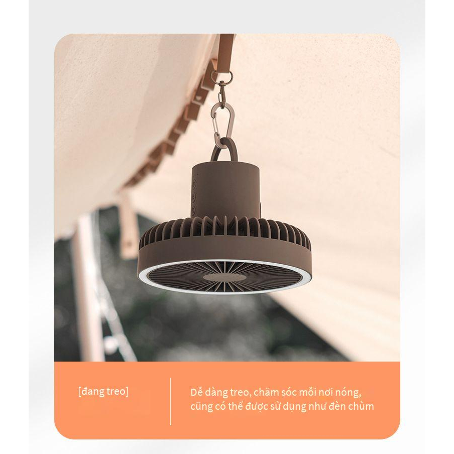 Quạt chiếu sáng ngoài trời Quạt chân máy Quạt chân máy đa chức năng Đèn lều có thể sạc lại Đèn cắm trại ba trong một Quạt sạc đèn chùm cắm trại ánh sáng Quạt cầm tay Quạt để bàn Đèn lều