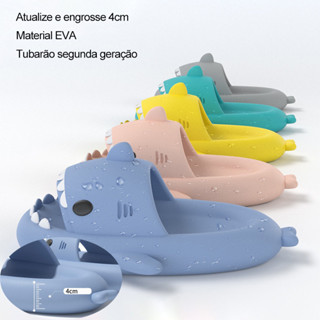 Dép Xỏ Ngón Bằng eva Hình Cá Mập Dễ Thương Cho Người Lớn / Mùa Hè / Mùa Hè / Lật - Những Người Yêu Thích Với Nhà Thiết Kế Dễ Thương