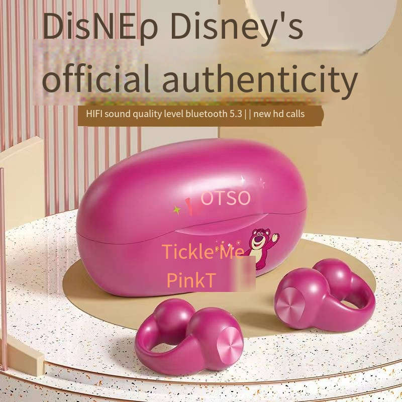 Tai Nghe Bluetooth Không Dây Dạng Kẹp Vành Tai Giá Trị Cao Disney Dành Cho Nam Và Nữ Sinh