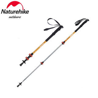 Naturehike Gậy Leo Núi Trekking Gọn Nhẹ Có Thể Gấp Gọn Tiện Dụng Mang Theo Du Lịch Cắm Trại leo núi Gậy Thu Gọn