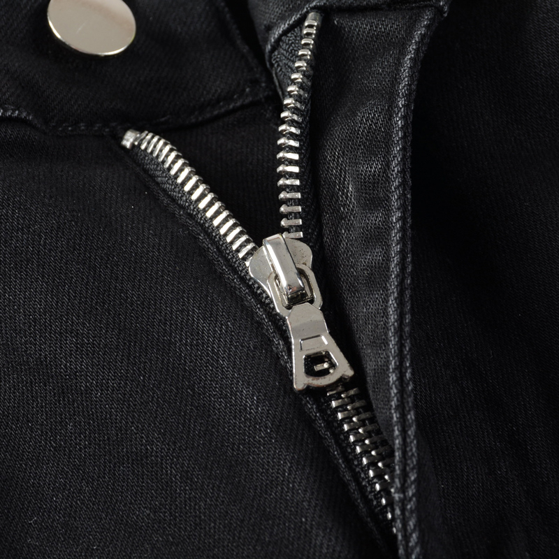 AMIRI Street Fashion Mens Jeans Black Elastic Slim Fit Designer Jeans Mens Jeans Pencil Pants Hip Hop Elastic Pants