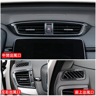Khung Viền Trang Trí Lỗ Thông Gió Trái / Phải Cho Xe Hơi HONDA 17-23 CRV5 CRV5.5