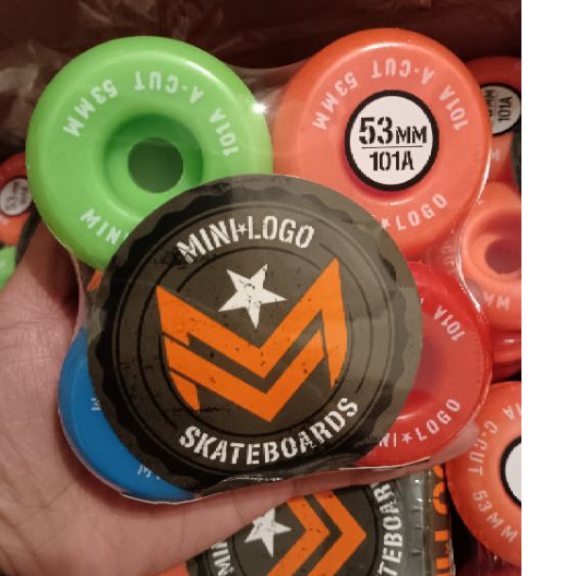 Minilogo Bộ 4 Bánh Xe Ván Trượt 90A 95A101A Chất Lượng Cao