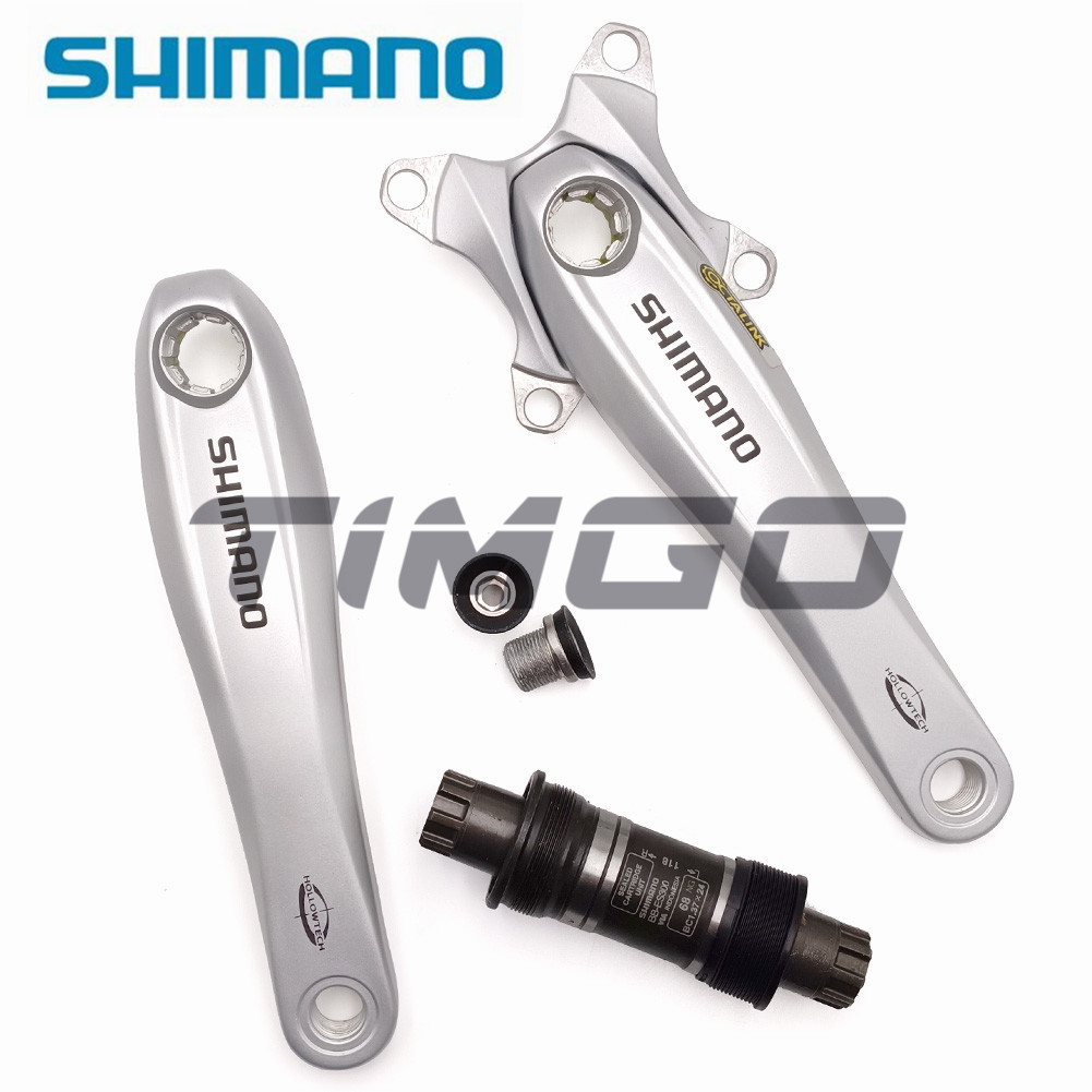 Tay Quay Xe Đạp Leo Núi Shimano FC-M523 MTB 10 Tốc Độ 1 BB-ES300 Trọng Lượng Nhẹ