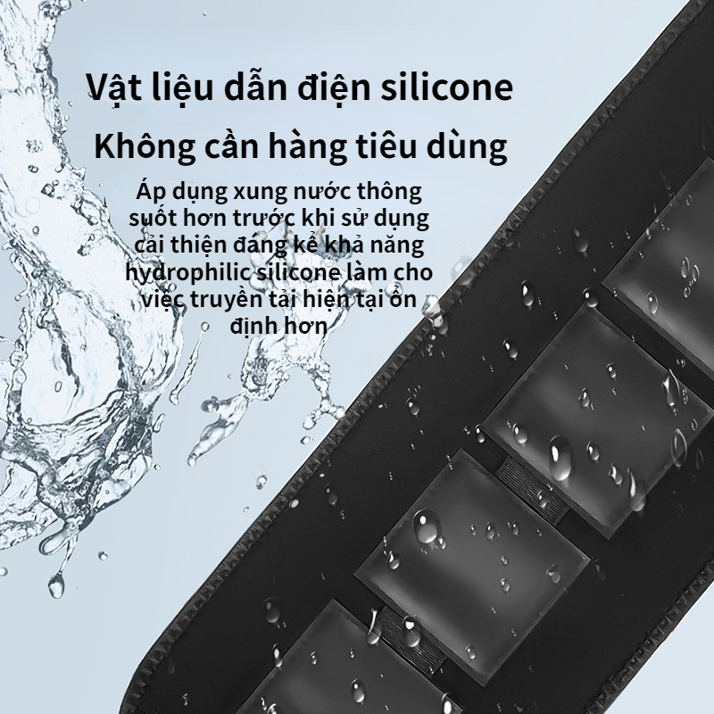Đai Silicon Mát Xa Eo Thông Minh Tiện Dụng Cho Người Tập Thể Thao