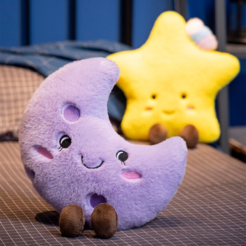 Gối Ôm Nhồi Bông Hình Bầu Trời Đầy Sao Trang Trí Nhà Cửa