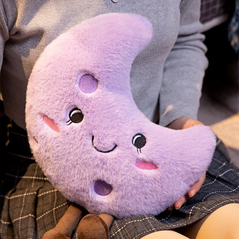 Gối Ôm Nhồi Bông Hình Bầu Trời Đầy Sao Trang Trí Nhà Cửa