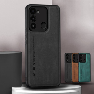 Ốp lưng da cho điện thoại tecno spark 8c tecno spark go 2022