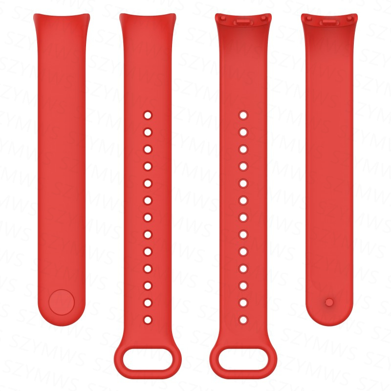 Dây Đeo Thay Thế Chất Liệu Silicon Màu Trơn Cho Xiaomi Mi Band 8 8