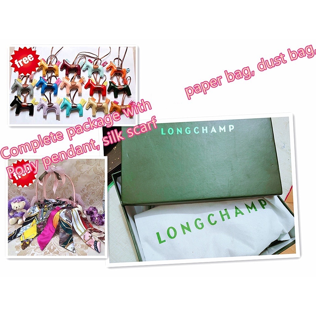 🎉PROMO🎉🍒💯 LONGCHAMP Túi Xách PVC Trong Suốt Phiên Bản Giới Hạn Thời Trang Mới 2020 1512