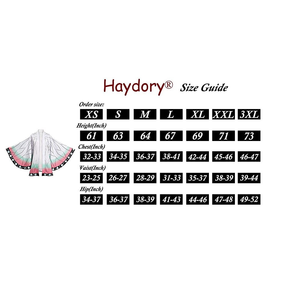 Áo Khoác Kimono Hóa Trang Nhân Vật Kimetsu no Yaiba-Kochou Shinobu