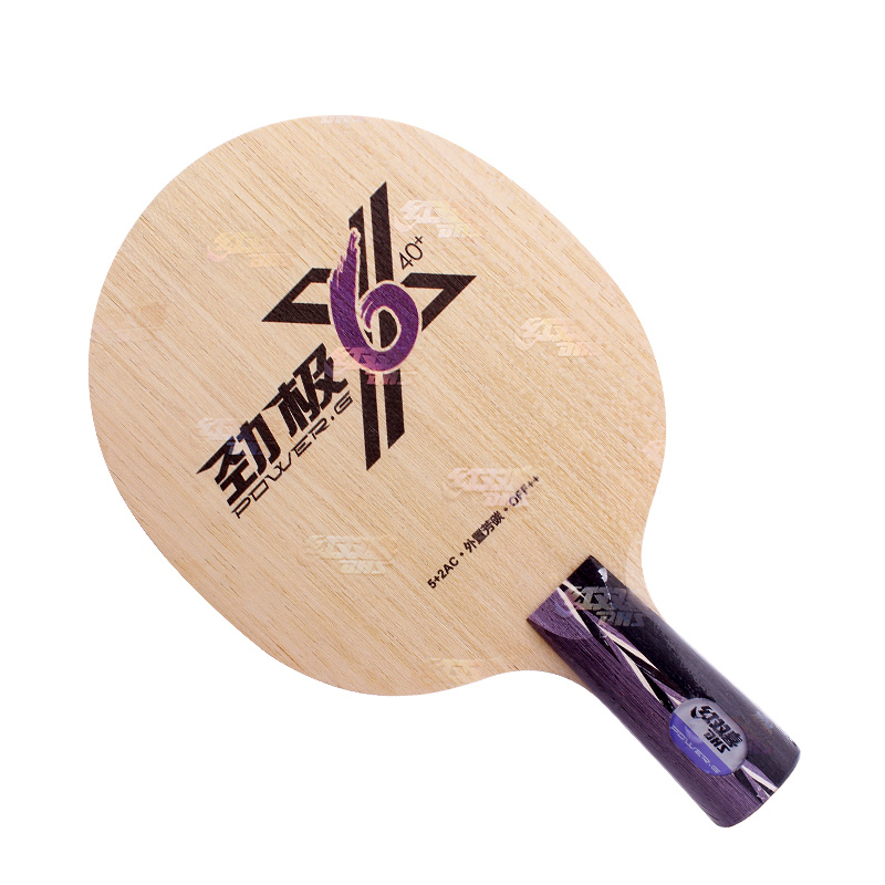 Vợt Đánh Bóng Bàn Bằng Carbon Chất Lượng Cao DHS POWER G PG 6X 6 X  ALC PG6X Ping Pong