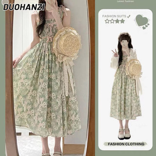 Đầm Voan Hoa Dáng Dài Thời Trang Pháp Quý Phái