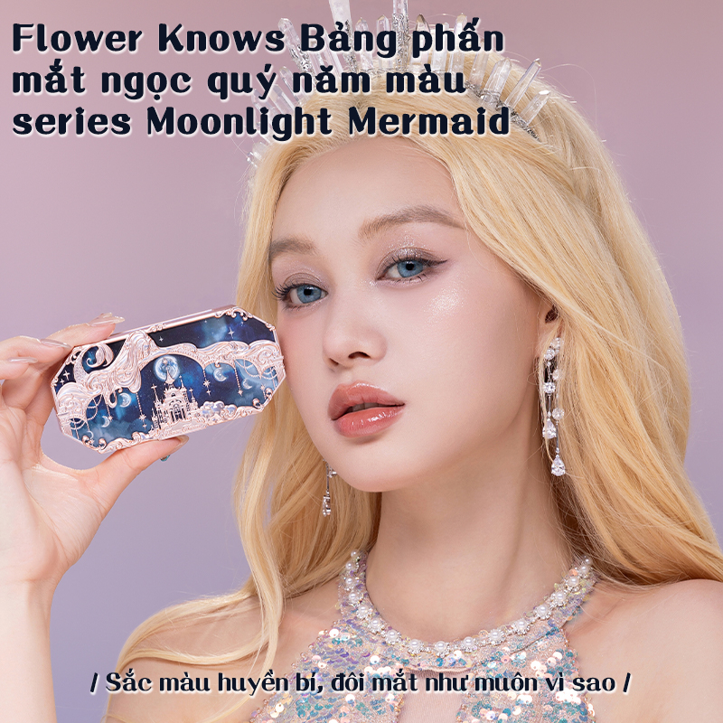 Bảng phấn mắt FLOWER KNOWS 6.3g chủ đề cổ tích làm đẹp cho nữ | BigBuy360 - bigbuy360.vn