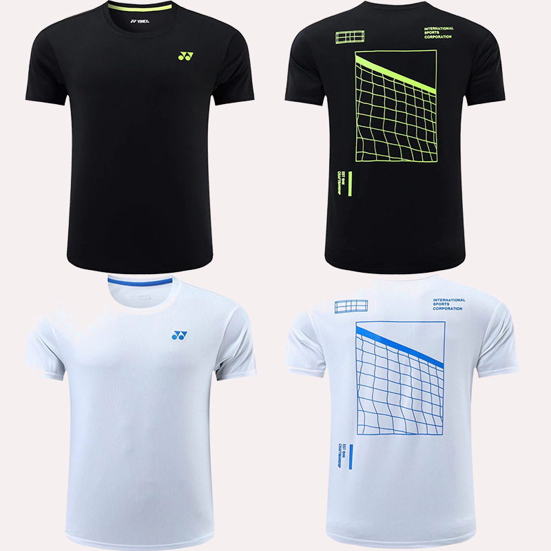 Bộ Đồ Thể Thao Cầu Lông Tay Ngắn Mau Khô Jersey 2023 Mới Cho Nam Và Nữ Tập Luyện Đánh Tennis / Cầu Lông Cho Trẻ Em