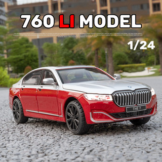 Mô hình xe ô tô bmw 760li tỉ lệ 1: 24 cao cấp