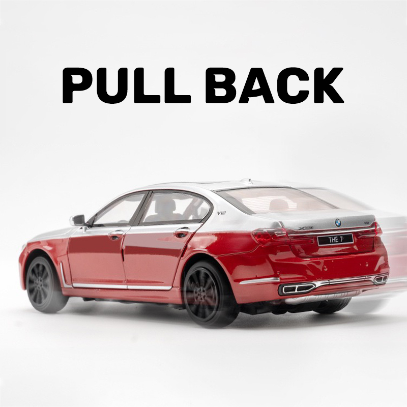 Mô Hình Xe Ô Tô BMW 760LI Tỉ Lệ 1: 24 Cao Cấp