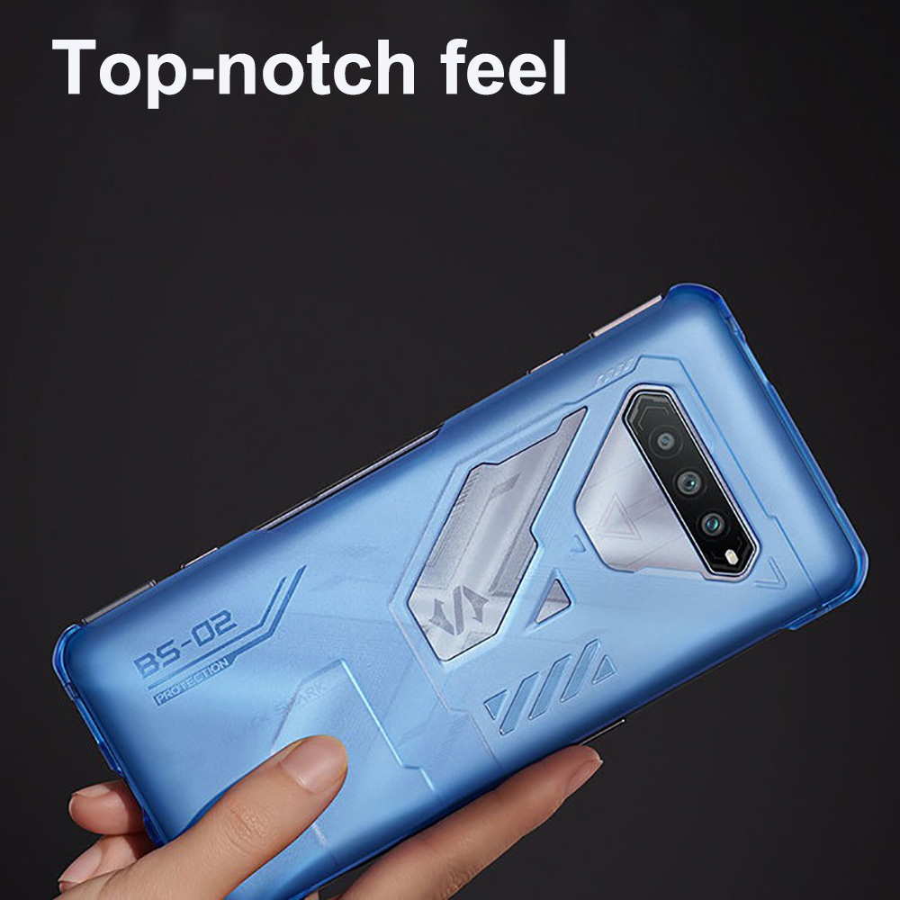 Ốp Điện Thoại Màu Đen Họa Tiết Cá Mập 4 Cho Xiaomi BlackShark 4 4S Pro Black Shark 4 Pro Black Shark 5 RS 5RS