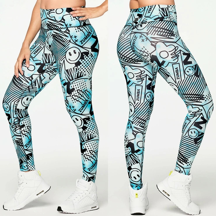 Mới Quần Legging zumba Lưng Cao z1b00 0216
