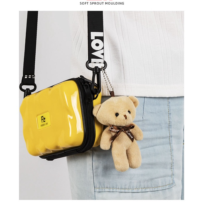 Búp Bê Nhồi Bông Cỡ Nhỏ Treo Túi Xách / Điện Thoại Dùng Làm Quà Tặ